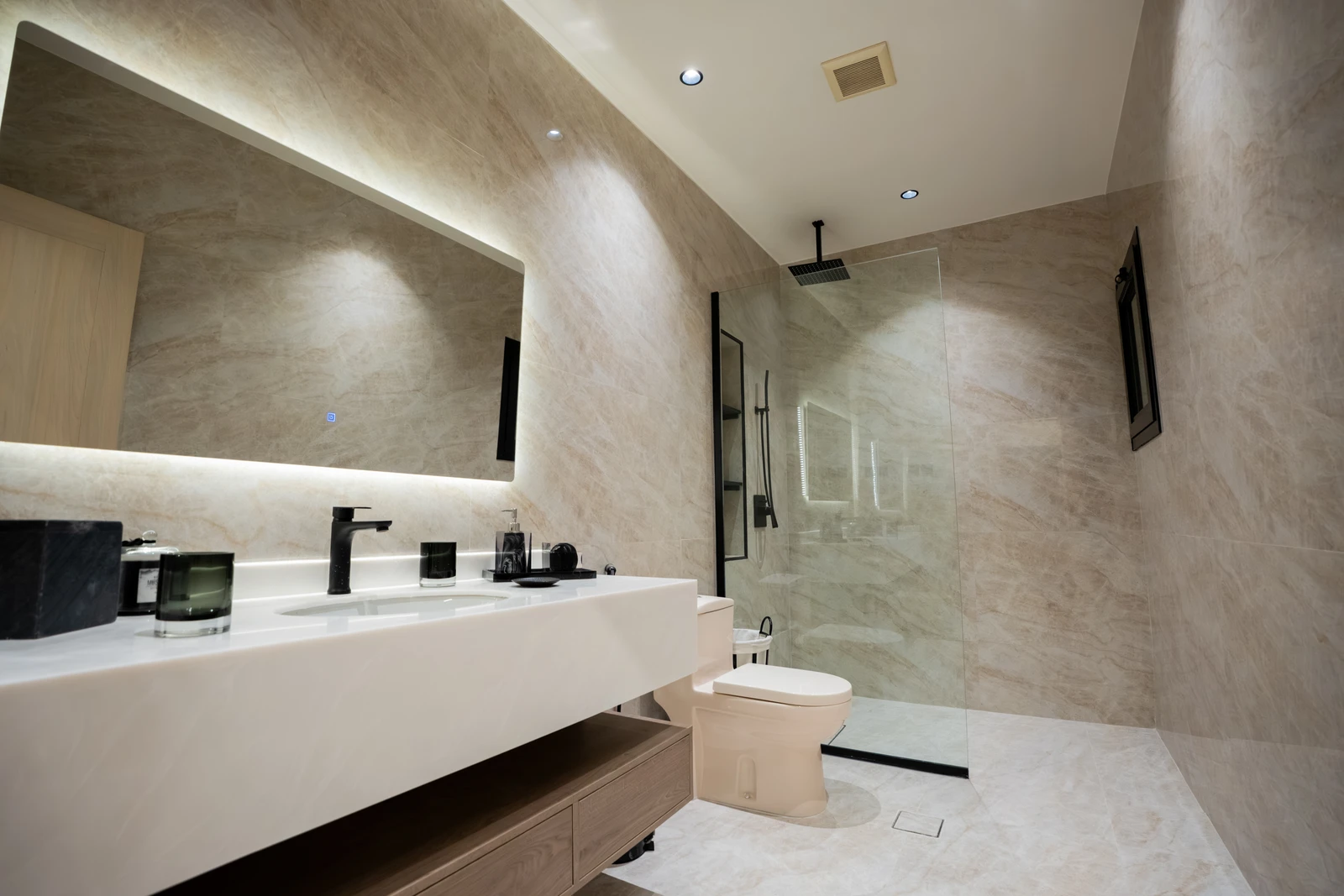 Neo-Classic Master Bedroom Suite renovation detail