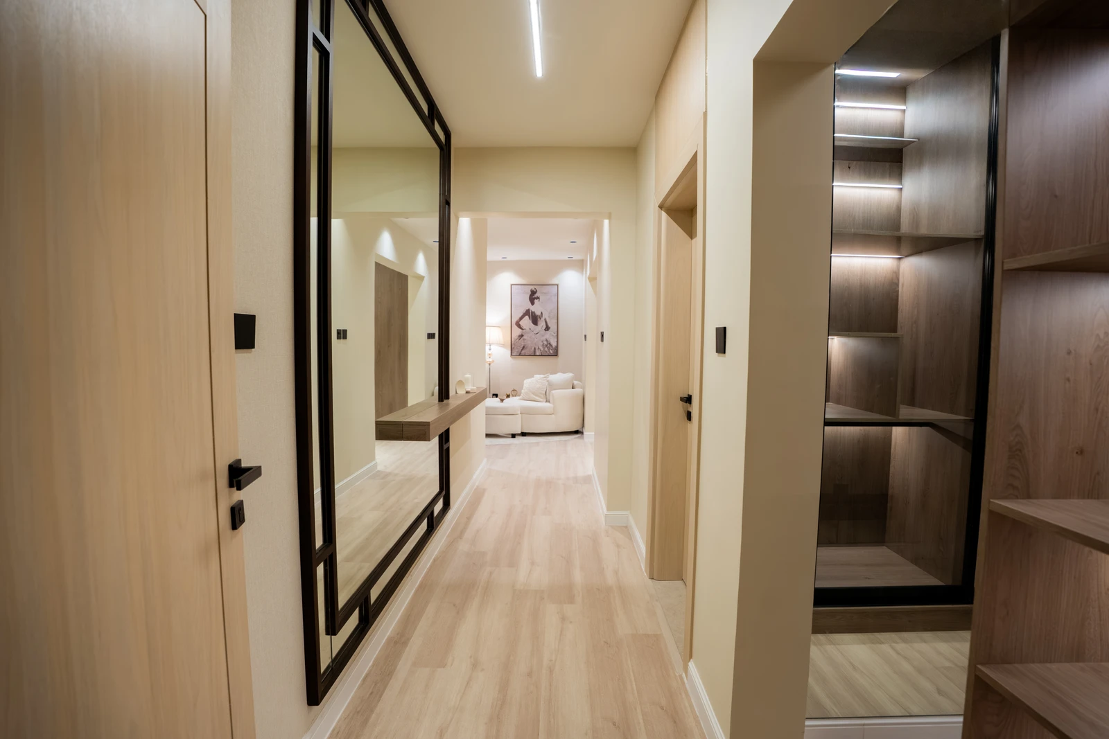 Neo-Classic Master Bedroom Suite renovation detail