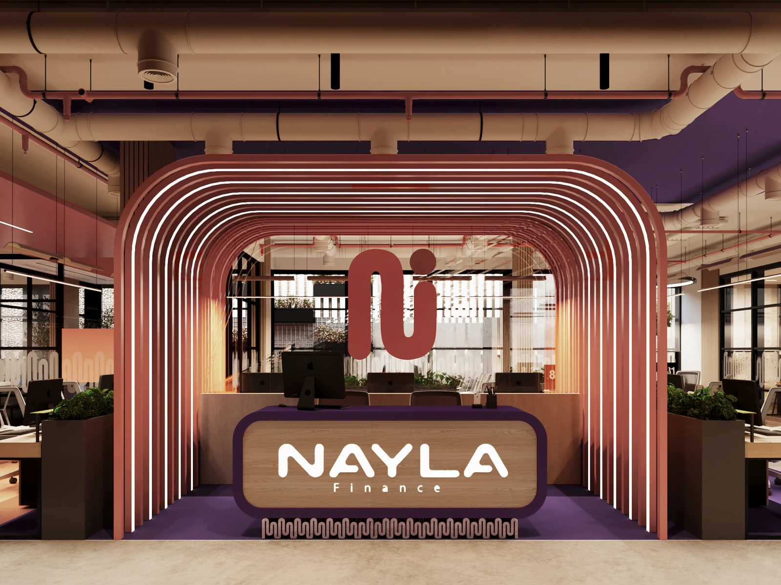 Reception area