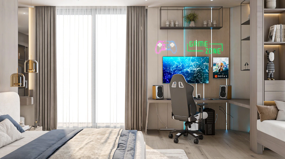 modern bedroom