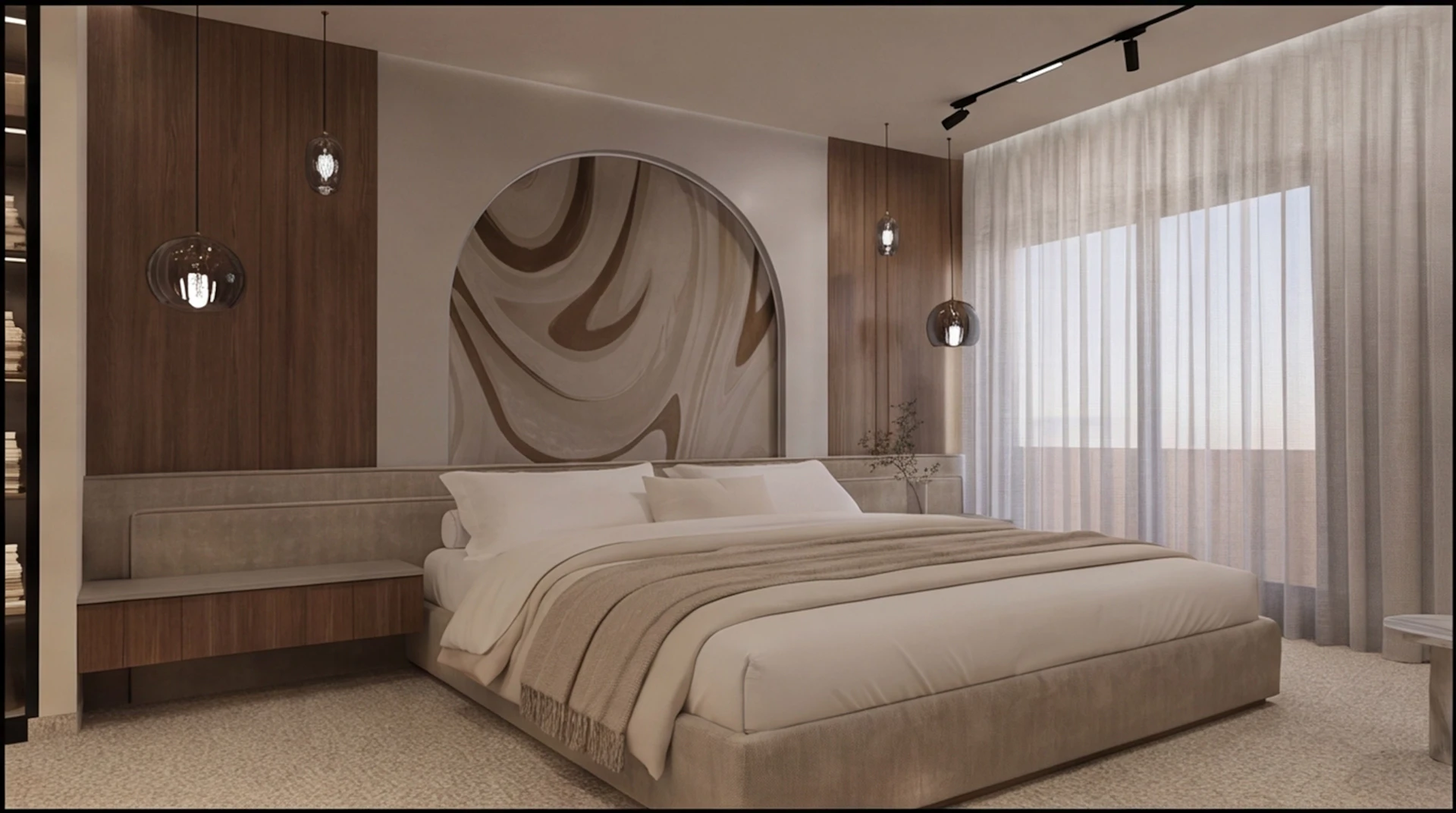 Luxury Master Bedroom Interior Design