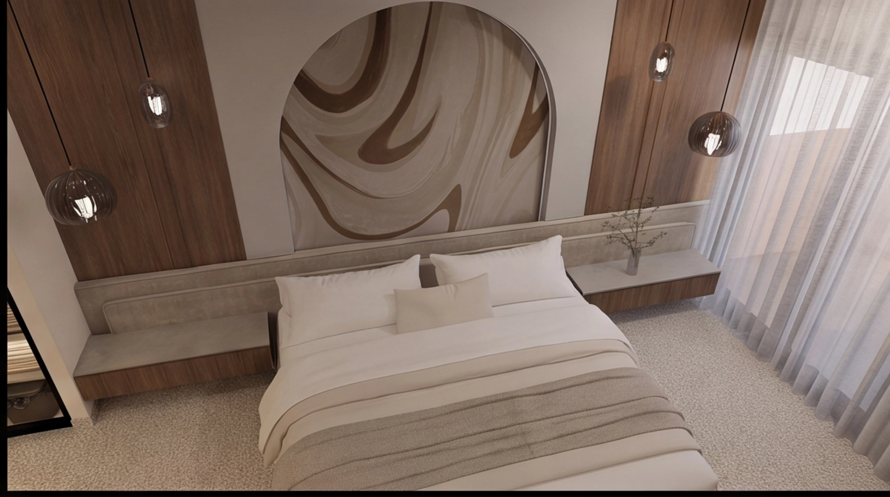 Luxury Master Bedroom Interior Design
