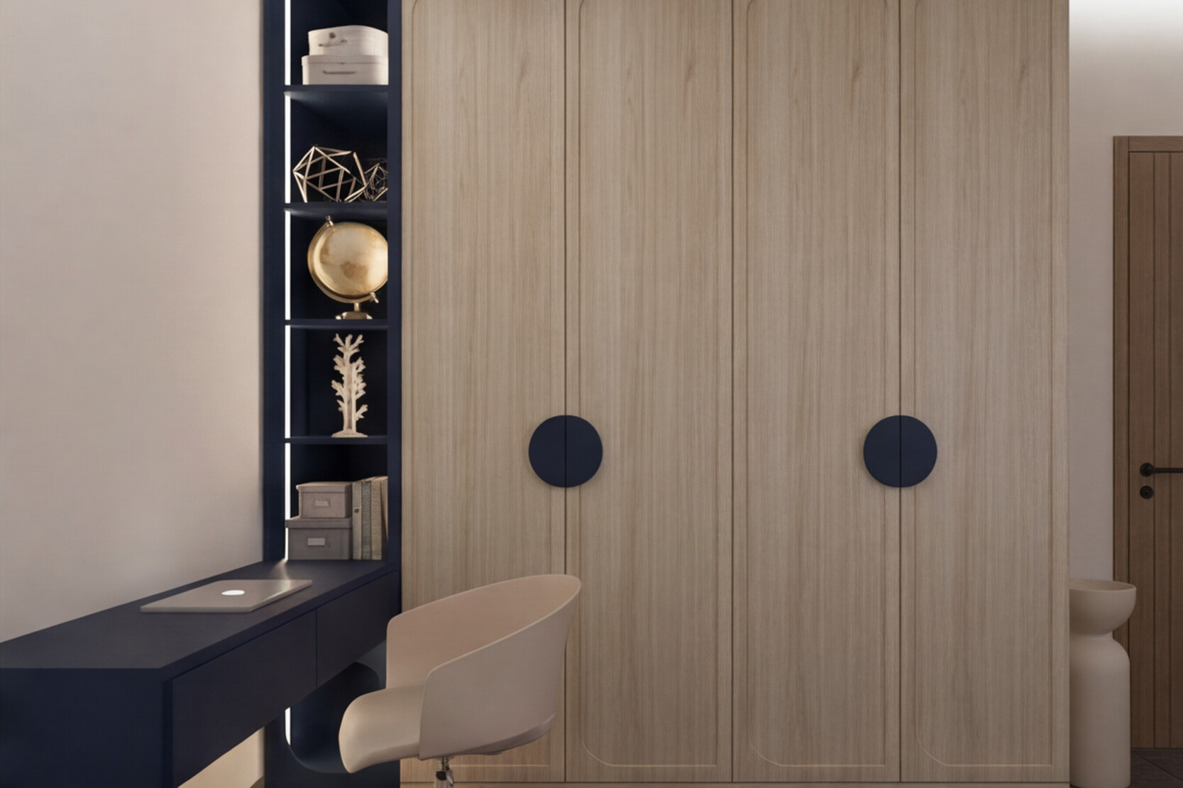 Modern Boys Bedroom Designed for Comfort and Creativity