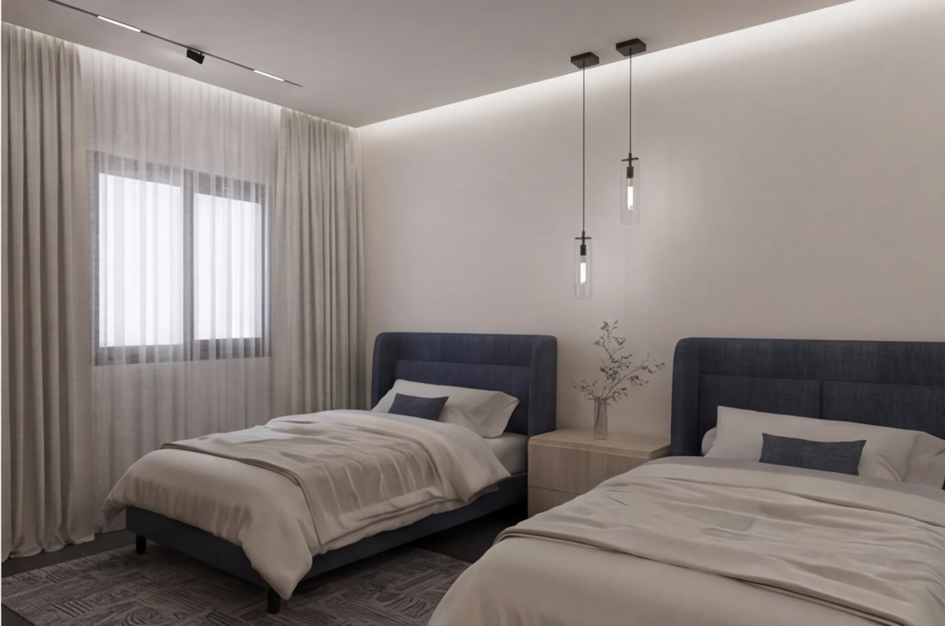 Contemporary Boys Bedroom Interior Design in Riyadh
