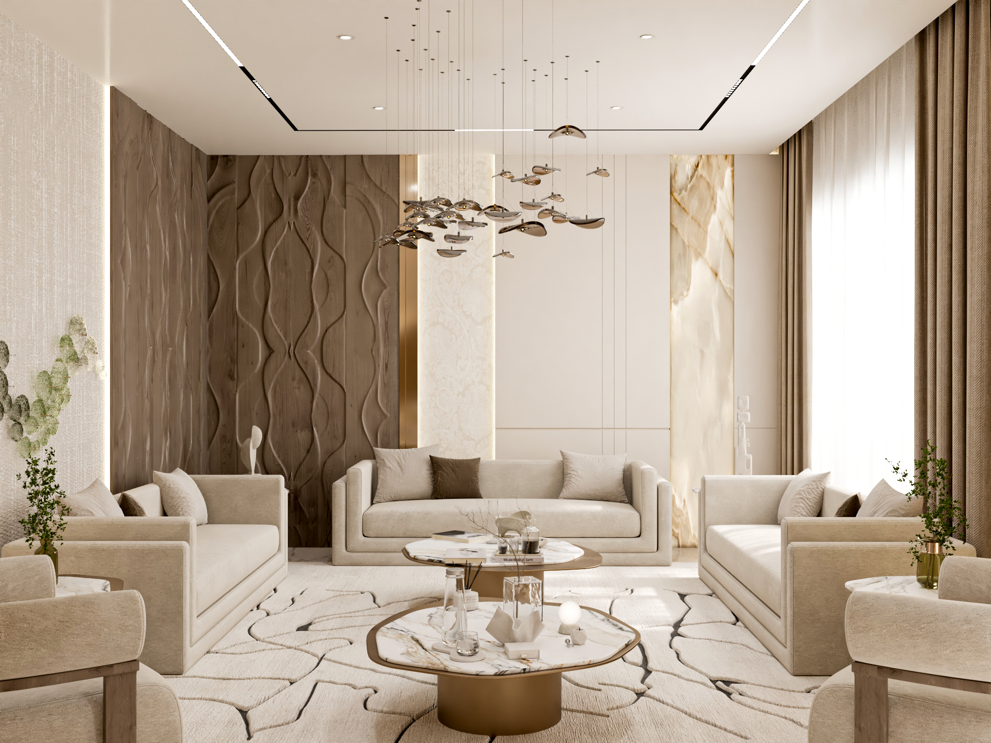 Refined majlis design showcasing balanced proportions and timeless luxury