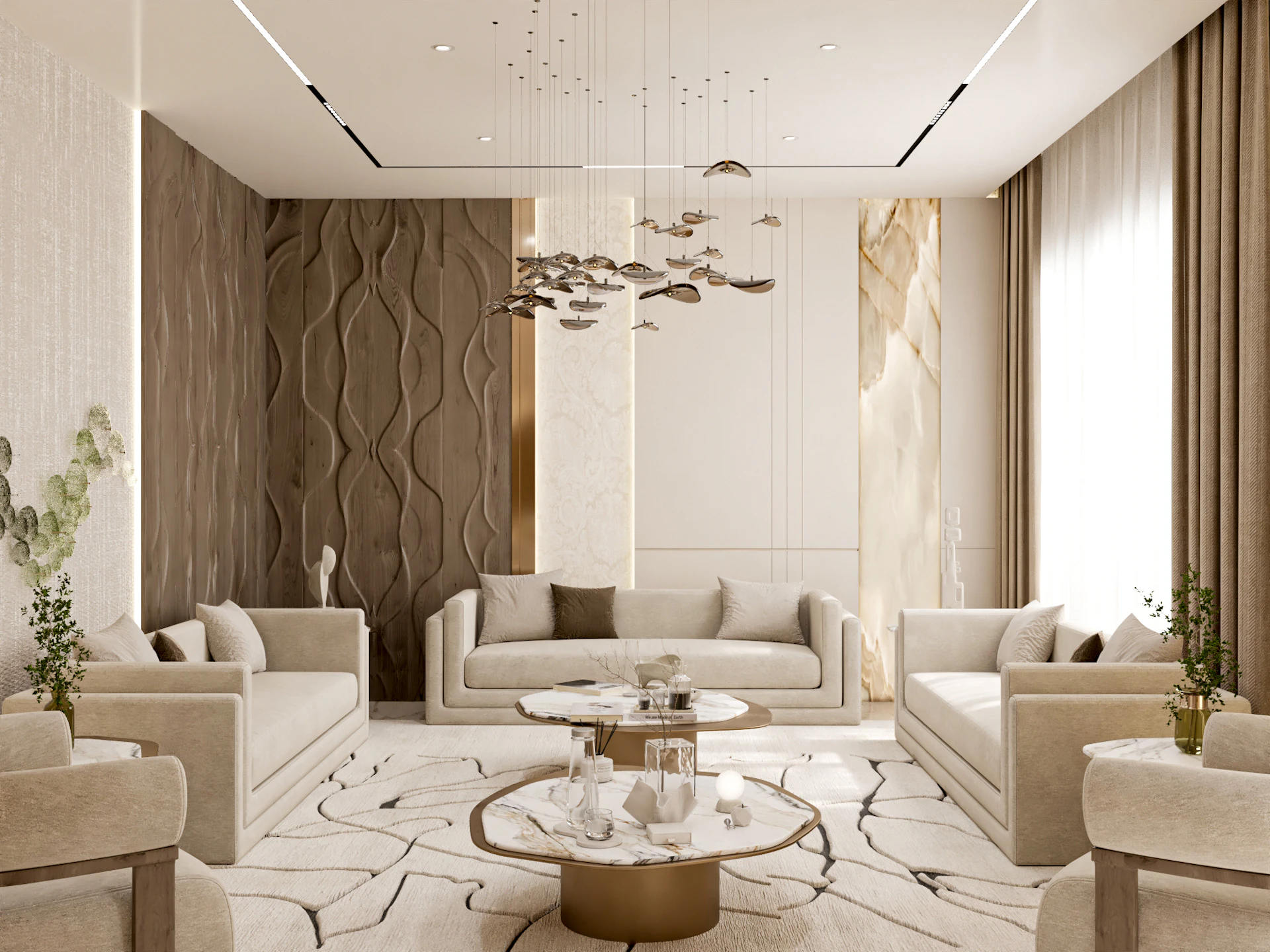 Refined majlis design showcasing balanced proportions and timeless luxury
