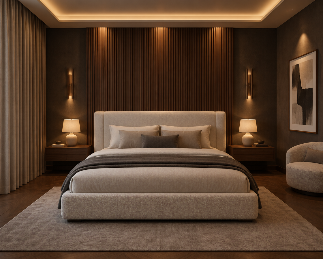 bedroom lighting
